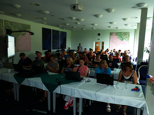 Setkání lektorů interaktivních technologií v Novém Městě na Moravě 5. – 8. 8. 2014   