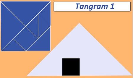 Tangramy s trojúhelníky 1