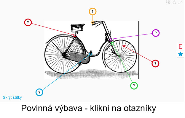 Vybavení cyklistického kola