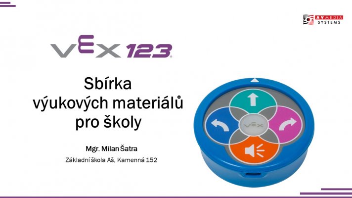 VEX 123 - Sbírka výukových materiálů pro 4.-9. ročník ZŠ